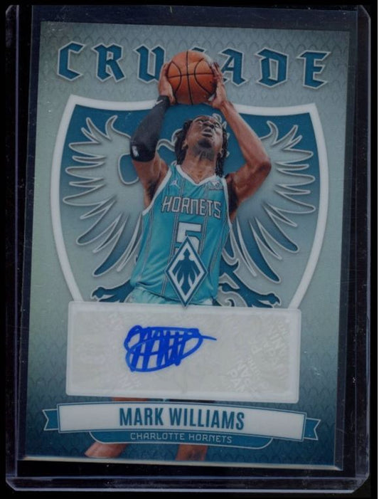 2023 PANINI PHOENIX #CS-MAW MARK WILLIAMS CRUSADE SIGNATURES AUTO